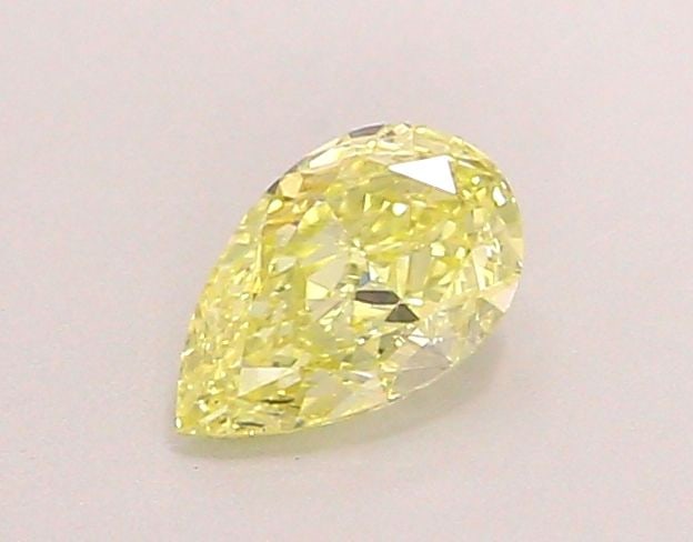 Loose Diamond - PEAR 0.44ct Fancy Intense Yellow VS2: Loose Diamond - PEAR 0.44ct Fancy Intense Yellow VS2 Source: This is a real non-mined Diamond that has been grown in a lab Shape: PEAR Carats: 0.44 Color: Fancy Intense Yellow Certification: IGI Video