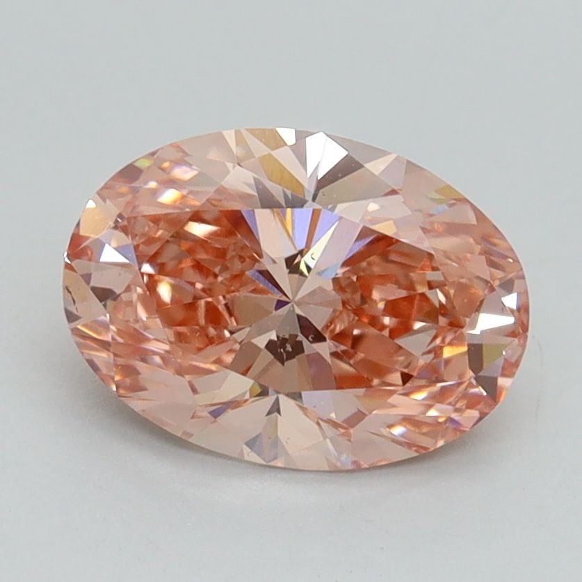 Loose Diamond - OVAL 1.54ct Fancy Intense Pink VS2: Loose Diamond - OVAL 1.54ct Fancy Intense Pink VS2 Source: This is a real non-mined Diamond that has been grown in a lab Shape: OVAL Carats: 1.54 Color: Fancy Intense Pink Certification: IGI Video: