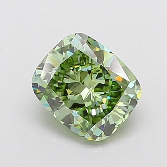 Loose Diamond - CUSHION MODIFIED 1.59ct Fancy Vivid Green VVS2: Loose Diamond - CUSHION MODIFIED 1.59ct Fancy Vivid Green VVS2 Source: This is a real non-mined Diamond that has been grown in a lab Shape: CUSHION MODIFIED Carats: 1.59 Color: Fancy Vivid Green Certi
