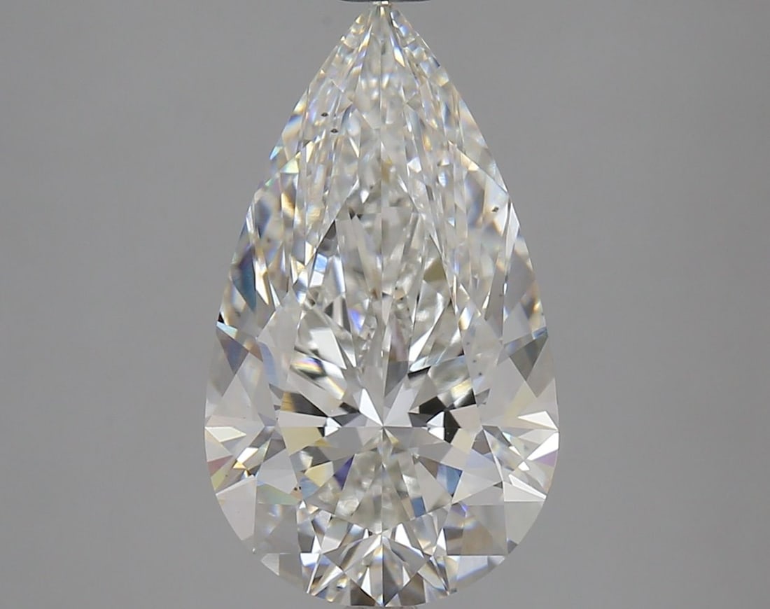 Loose Diamond - PEAR 4.05ct G VS2: Loose Diamond - PEAR 4.05ct G VS2 Source: This is a real non-mined Diamond that has been grown in a lab Shape: PEAR Carats: 4.05 Color: G Clarity: VS2 Certification: IGI Video: