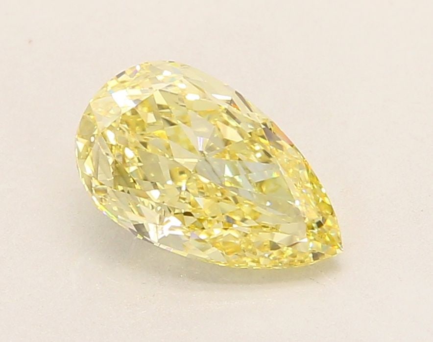 Loose Diamond - PEAR 1.82ct Fancy Intense Yellow VS2: Loose Diamond - PEAR 1.82ct Fancy Intense Yellow VS2 Source: This is a real non-mined Diamond that has been grown in a lab Shape: PEAR Carats: 1.82 Color: Fancy Intense Yellow Certification: IGI Video