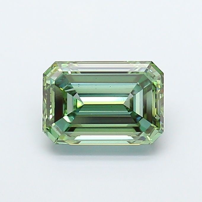 Loose Diamond - EMERALD 3.25ct Fancy Vivid Green VS1: Loose Diamond - EMERALD 3.25ct Fancy Vivid Green VS1 Source: This is a real non-mined Diamond that has been grown in a lab Shape: EMERALD Carats: 3.25 Color: Fancy Vivid Green Certification: IGI Video