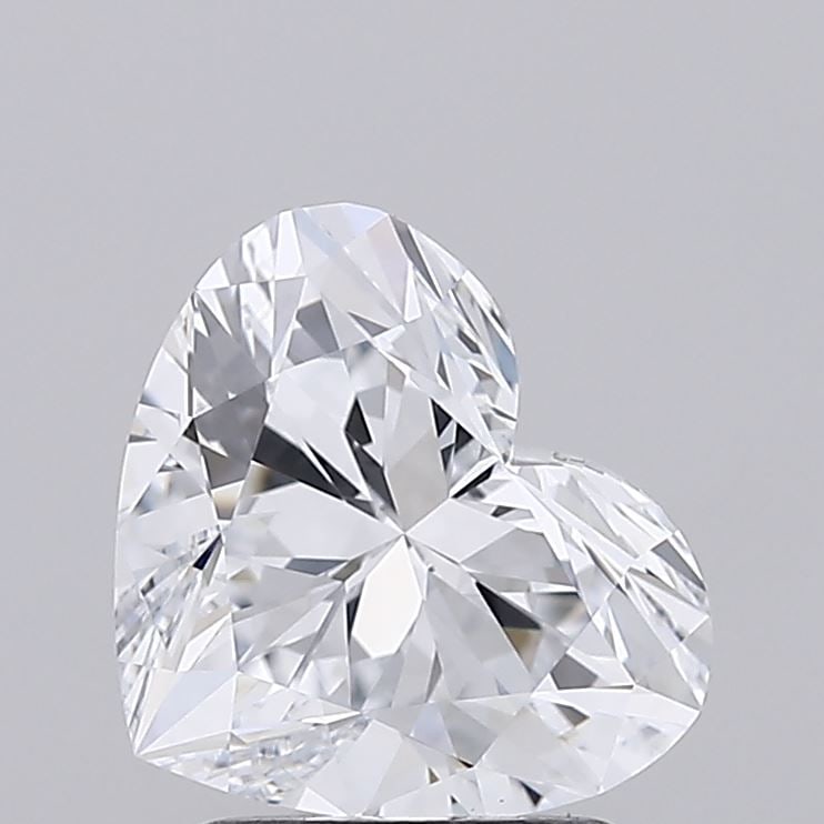 Loose Diamond - HEART 2.11ct E VVS2: Loose Diamond - HEART 2.11ct E VVS2 Source: This is a real non-mined Diamond that has been grown in a lab Shape: HEART Carats: 2.11 Color: E Clarity: VVS2 Certification: IGI Video: