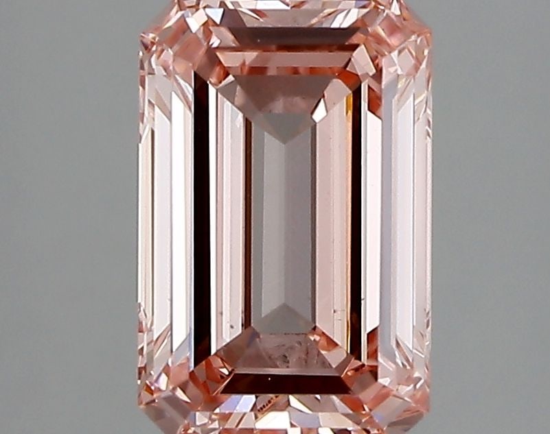 Loose Diamond - EMERALD 2.02ct Fancy Vivid Pink VS1 (1 of 1)