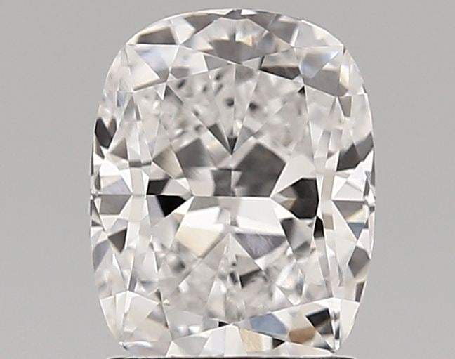 Loose Diamond - CUSHION MODIFIED 1.42ct D VVS2: Loose Diamond - CUSHION MODIFIED 1.42ct D VVS2 Source: This is a real non-mined Diamond that has been grown in a lab Shape: CUSHION MODIFIED Carats: 1.42 Color: D Clarity: VVS2 Certification: IGI Vide
