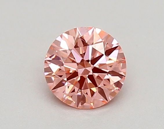 Ideal Loose Diamond - ROUND 0.33ct Fancy Vivid Pink VVS1: Ideal Loose Diamond - ROUND 0.33ct Fancy Vivid Pink VVS1 Source: This is a real non-mined Diamond that has been grown in a lab Shape: ROUND Carats: 0.33 Color: Fancy Vivid Pink Certification: IGI Vide