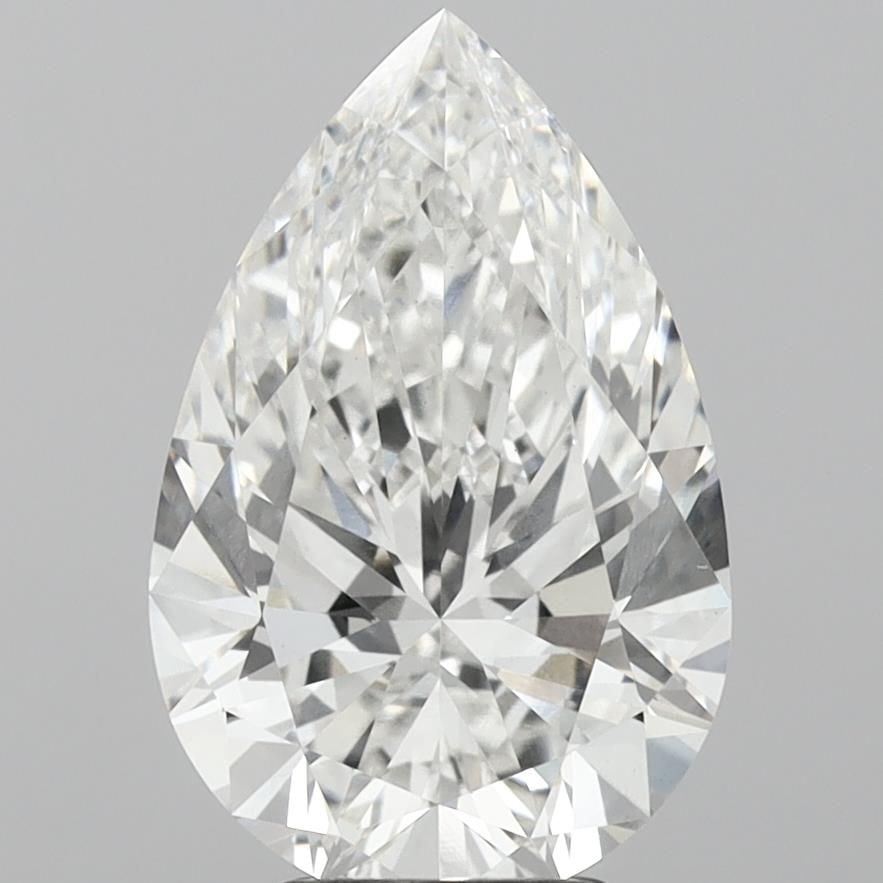 Loose Diamond - PEAR 4.63ct F VS1: Loose Diamond - PEAR 4.63ct F VS1 Source: This is a real non-mined Diamond that has been grown in a lab Shape: PEAR Carats: 4.63 Color: F Clarity: VS1 Certification: IGI Video:
