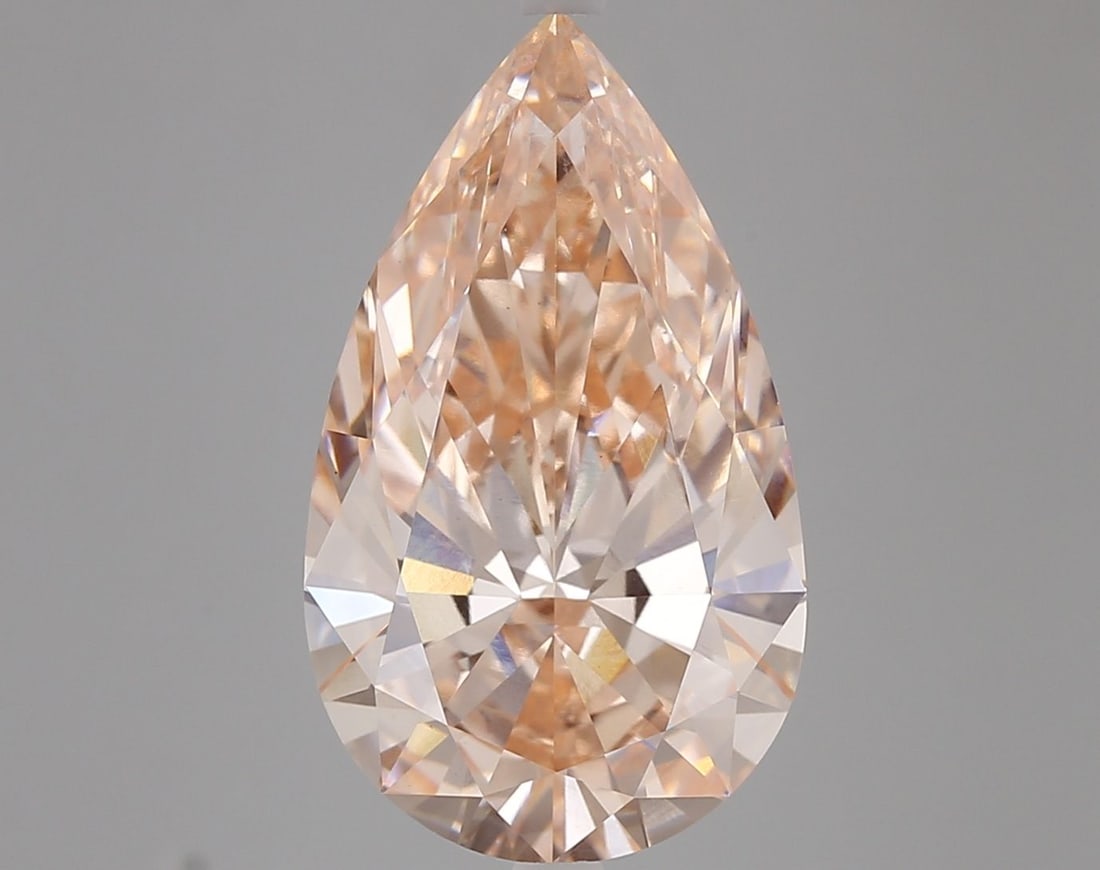 Loose Diamond - PEAR 6.94ct Fancy Vivid Green VVS2: Loose Diamond - PEAR 6.94ct Fancy Vivid Green VVS2 Source: This is a real non-mined Diamond that has been grown in a lab Shape: PEAR Carats: 6.94 Color: Fancy Vivid Green Certification: IGI Video: