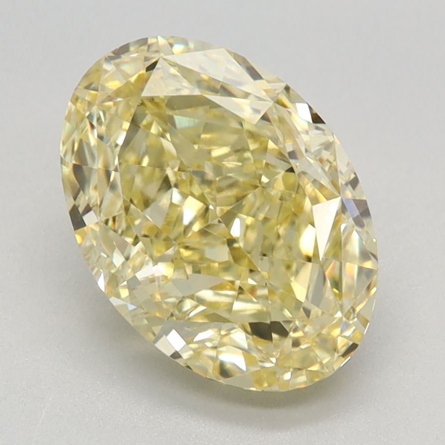 Loose Diamond - OVAL 2.6ct Fancy Intense Yellow VS1: Loose Diamond - OVAL 2.6ct Fancy Intense Yellow VS1 Source: This is a real non-mined Diamond that has been grown in a lab Shape: OVAL Carats: 2.6 Color: Fancy Intense Yellow Certification: IGI Video: