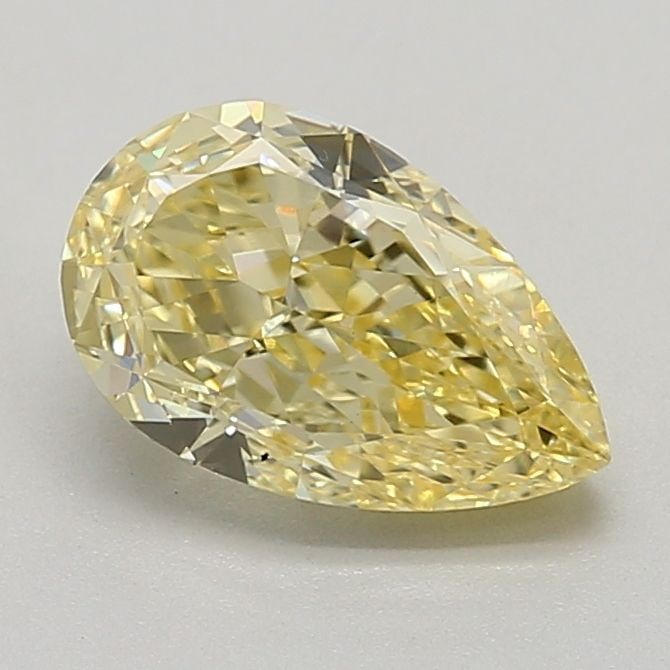 Loose Diamond - PEAR 1.46ct Fancy Intense Yellow VS1: Loose Diamond - PEAR 1.46ct Fancy Intense Yellow VS1 Source: This is a real non-mined Diamond that has been grown in a lab Shape: PEAR Carats: 1.46 Color: Fancy Intense Yellow Certification: IGI Video