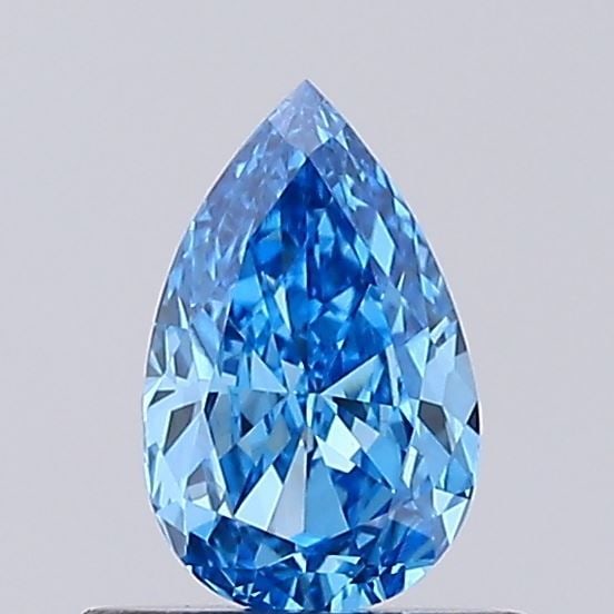 Loose Diamond - PEAR 0.44ct Fancy Vivid Blue VS1: Loose Diamond - PEAR 0.44ct Fancy Vivid Blue VS1 Source: This is a real non-mined Diamond that has been grown in a lab Shape: PEAR Carats: 0.44 Color: Fancy Vivid Blue Certification: NONE Video:
