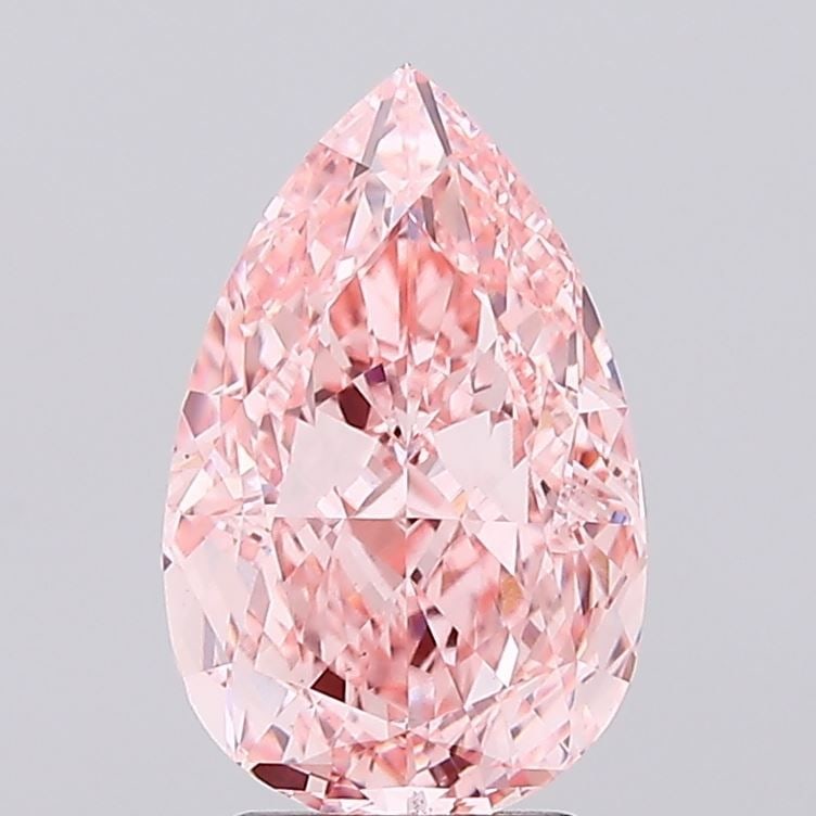 Loose Diamond - PEAR 3.2ct Fancy Vivid Pink VS1: Loose Diamond - PEAR 3.2ct Fancy Vivid Pink VS1 Source: This is a real non-mined Diamond that has been grown in a lab Shape: PEAR Carats: 3.2 Color: Fancy Vivid Pink Certification: IGI PLEASE NOTE: Fr