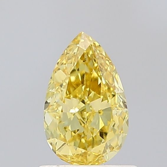 Loose Diamond - PEAR 1.01ct Fancy Vivid Yellow VS1: Loose Diamond - PEAR 1.01ct Fancy Vivid Yellow VS1 Source: This is a real non-mined Diamond that has been grown in a lab Shape: PEAR Carats: 1.01 Color: Fancy Vivid Yellow Certification: IGI Video: