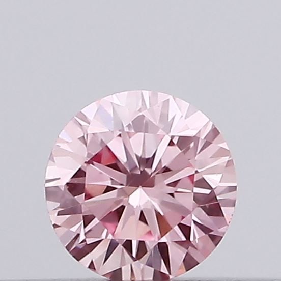 Loose Diamond - ROUND 0.11ct Fancy Vivid Pink VVS2: Loose Diamond - ROUND 0.11ct Fancy Vivid Pink VVS2 Source: This is a real non-mined Diamond that has been grown in a lab Shape: ROUND Carats: 0.11 Color: Fancy Vivid Pink Certification: IGI Video: