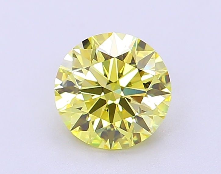 Loose Diamond - ROUND 1.11ct Fancy Intense Yellow VVS2 (1 of 1)