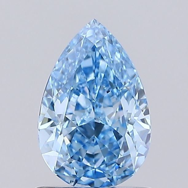 Loose Diamond - PEAR 1.1ct Fancy Vivid Blue VVS2: Loose Diamond - PEAR 1.1ct Fancy Vivid Blue VVS2 Source: This is a real non-mined Diamond that has been grown in a lab Shape: PEAR Carats: 1.1 Color: Fancy Vivid Blue Certification: IGI Video: