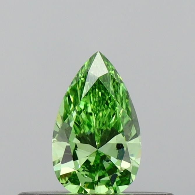 Loose Diamond - PEAR 0.22ct Fancy Vivid Green VS1: Loose Diamond - PEAR 0.22ct Fancy Vivid Green VS1 Source: This is a real non-mined Diamond that has been grown in a lab Shape: PEAR Carats: 0.22 Color: Fancy Vivid Green Certification: IGI Video: