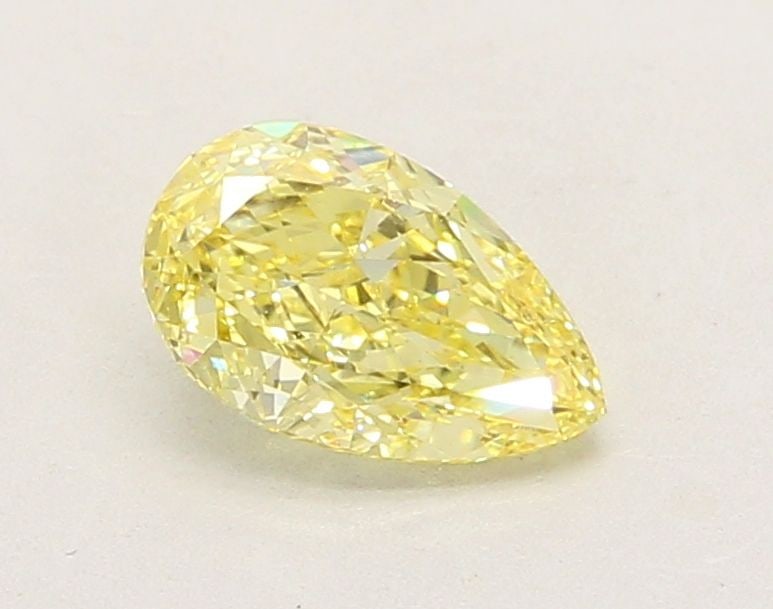 Loose Diamond - PEAR 1.11ct Fancy Intense Yellow VVS2: Loose Diamond - PEAR 1.11ct Fancy Intense Yellow VVS2 Source: This is a real non-mined Diamond that has been grown in a lab Shape: PEAR Carats: 1.11 Color: Fancy Intense Yellow Certification: IGI Vide