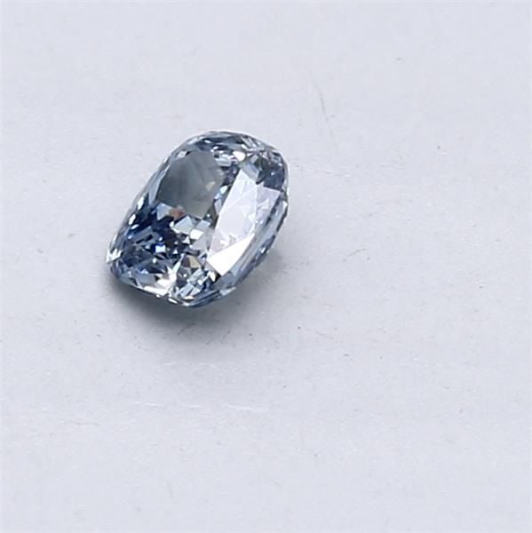 Loose Diamond - CUSHION MODIFIED 0.3ct Fancy Vivid Blue VS1: Loose Diamond - CUSHION MODIFIED 0.3ct Fancy Vivid Blue VS1 Source: This is a real non-mined Diamond that has been grown in a lab Shape: CUSHION MODIFIED Carats: 0.3 Color: Fancy Vivid Blue Certificat