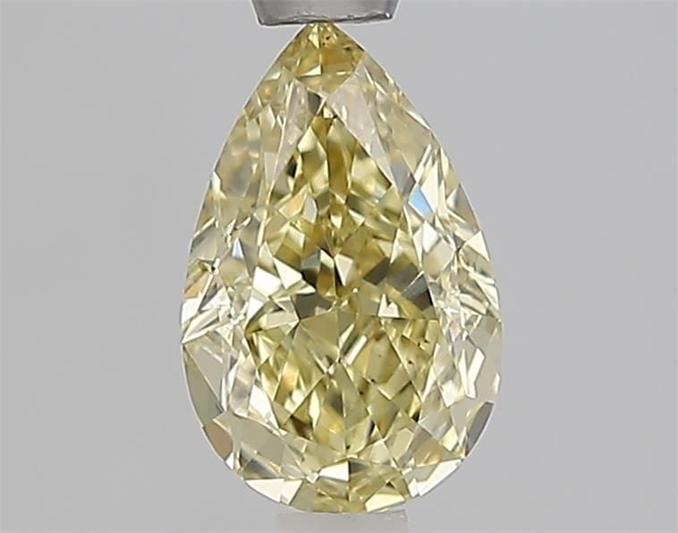 Loose Diamond - PEAR 1.07ct Fancy Yellow VS1: Loose Diamond - PEAR 1.07ct Fancy Yellow VS1 Source: This is a real non-mined Diamond that has been grown in a lab Shape: PEAR Carats: 1.07 Color: Fancy Yellow Certification: IGI Video: