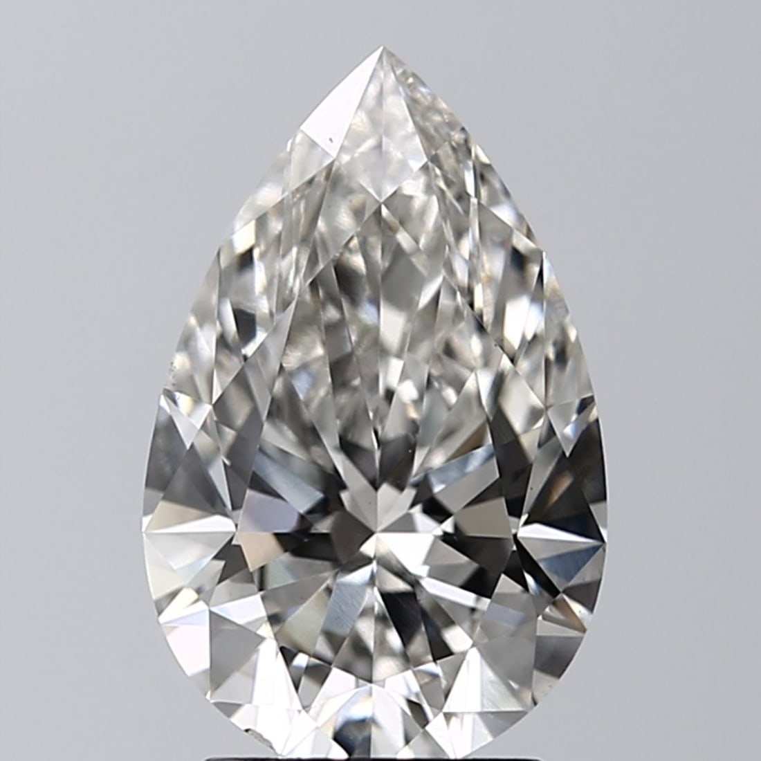 Loose Diamond - PEAR 2.1ct Fancy Vivid Greenish Blue VS1 (1 of 1)