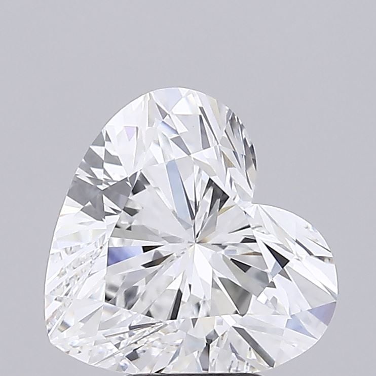 Loose Diamond - HEART 4.56ct E VVS1: Loose Diamond - HEART 4.56ct E VVS1 Source: This is a real non-mined Diamond that has been grown in a lab Shape: HEART Carats: 4.56 Color: E Clarity: VVS1 Certification: IGI Video: