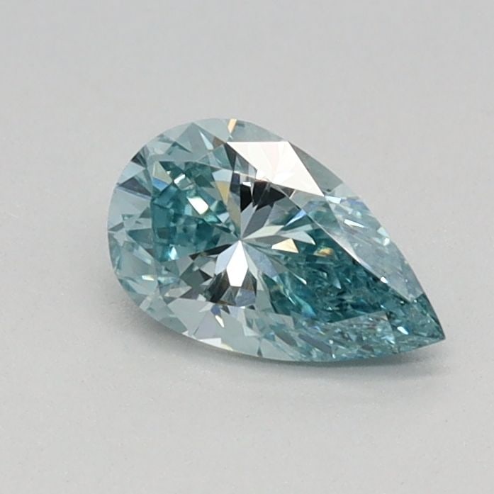 Loose Diamond - PEAR 0.34ct Fancy Vivid Blue VS1: Loose Diamond - PEAR 0.34ct Fancy Vivid Blue VS1 Source: This is a real non-mined Diamond that has been grown in a lab Shape: PEAR Carats: 0.34 Color: Fancy Vivid Blue Certification: IGI Video:
