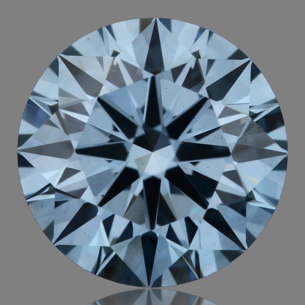 Ideal Loose Diamond - ROUND 1.54ct Fancy Vivid Blue VS1: Ideal Loose Diamond - ROUND 1.54ct Fancy Vivid Blue VS1 Source: This is a real non-mined Diamond that has been grown in a lab Shape: ROUND Carats: 1.54 Color: Fancy Vivid Blue Certification: IGI Video