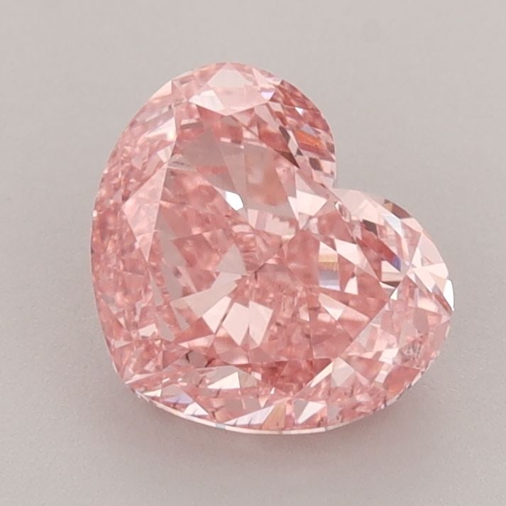 Loose Diamond - HEART 1.57ct Fancy Vivid Pink VS1: Loose Diamond - HEART 1.57ct Fancy Vivid Pink VS1 Source: This is a real non-mined Diamond that has been grown in a lab Shape: HEART Carats: 1.57 Color: Fancy Vivid Pink Certification: IGI Video: