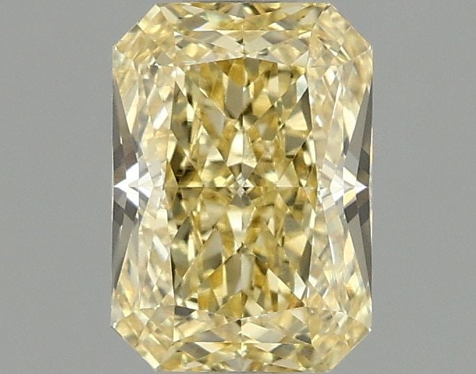 Loose Diamond - RADIANT 1.09ct Fancy Intense Yellow VS1: Loose Diamond - RADIANT 1.09ct Fancy Intense Yellow VS1 Source: This is a real non-mined Diamond that has been grown in a lab Shape: RADIANT Carats: 1.09 Color: Fancy Intense Yellow Certification: IGI