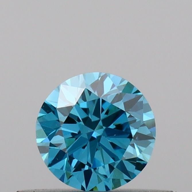 Loose Diamond - ROUND 0.33ct Fancy Vivid Blue VS2: Loose Diamond - ROUND 0.33ct Fancy Vivid Blue VS2 Source: This is a real non-mined Diamond that has been grown in a lab Shape: ROUND Carats: 0.33 Color: Fancy Vivid Blue Certification: IGI Video: