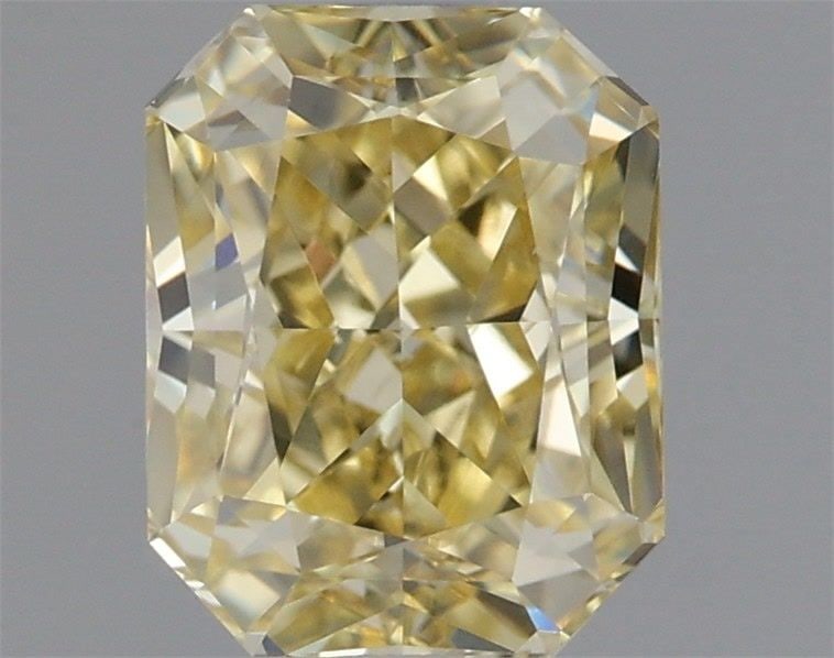 Loose Diamond - RADIANT 1.11ct Fancy Intense Yellow VS1: Loose Diamond - RADIANT 1.11ct Fancy Intense Yellow VS1 Source: This is a real non-mined Diamond that has been grown in a lab Shape: RADIANT Carats: 1.11 Color: Fancy Intense Yellow Certification: IGI