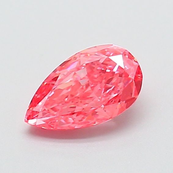 Loose Diamond - PEAR 0.77ct Fancy Vivid Pink VVS2: Loose Diamond - PEAR 0.77ct Fancy Vivid Pink VVS2 Source: This is a real non-mined Diamond that has been grown in a lab Shape: PEAR Carats: 0.77 Color: Fancy Vivid Pink Certification: IGI Video: