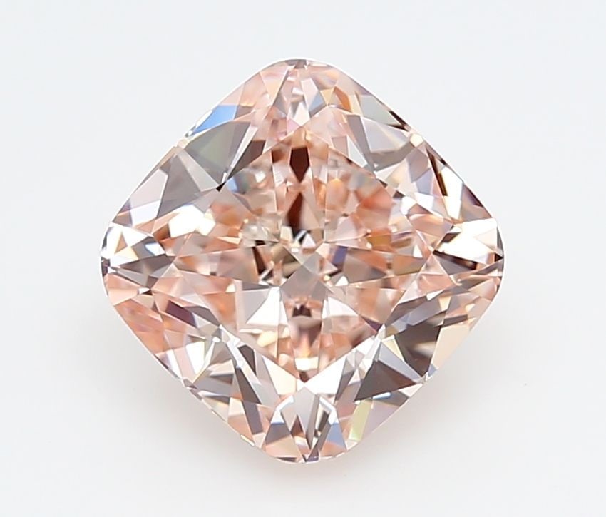 Loose Diamond - CUSHION MODIFIED 3.0ct Fancy Pink VS1: Loose Diamond - CUSHION MODIFIED 3.0ct Fancy Pink VS1 Source: This is a real non-mined Diamond that has been grown in a lab Shape: CUSHION MODIFIED Carats: 3.0 Color: Fancy Pink Certification: IGI Vid