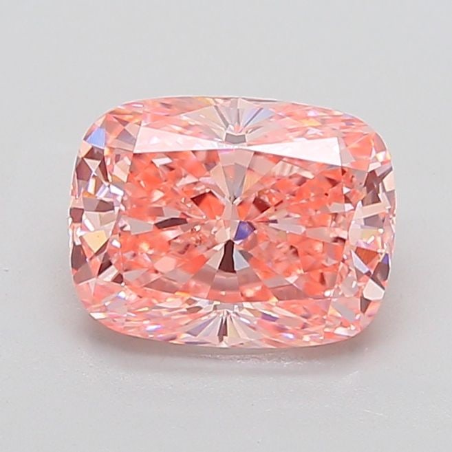 Loose Diamond - CUSHION MODIFIED 4.02ct Fancy Vivid Pink VS1: Loose Diamond - CUSHION MODIFIED 4.02ct Fancy Vivid Pink VS1 Source: This is a real non-mined Diamond that has been grown in a lab Shape: CUSHION MODIFIED Carats: 4.02 Color: Fancy Vivid Pink Certific