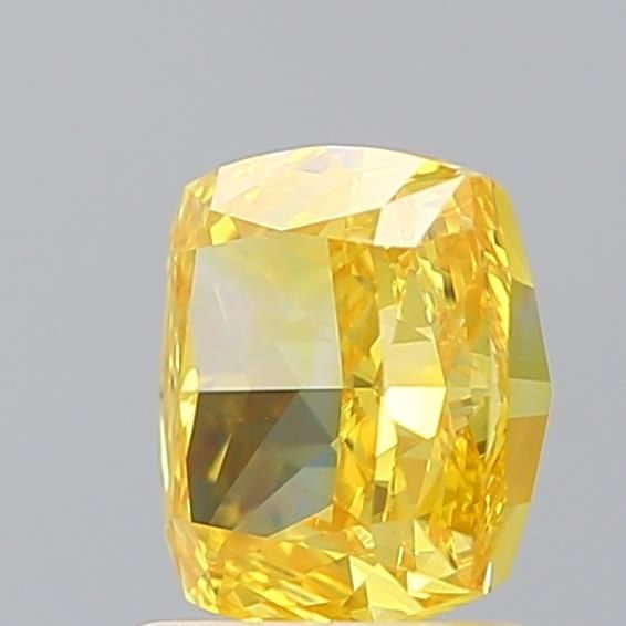 Loose Diamond - CUSHION MODIFIED 1.51ct Fancy Vivid Yellow VS1: Loose Diamond - CUSHION MODIFIED 1.51ct Fancy Vivid Yellow VS1 Source: This is a real non-mined Diamond that has been grown in a lab Shape: CUSHION MODIFIED Carats: 1.51 Color: Fancy Vivid Yellow Cert
