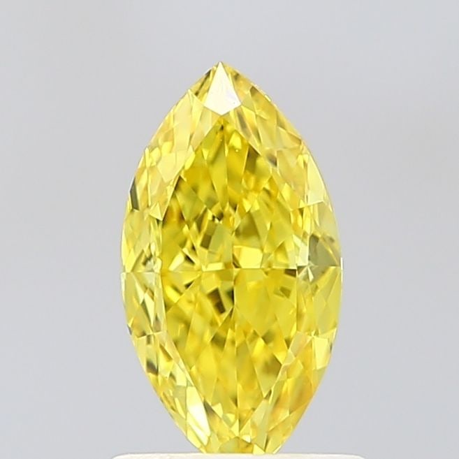 Loose Diamond - MARQUISE 1.02ct Fancy Vivid Yellow VVS1: Loose Diamond - MARQUISE 1.02ct Fancy Vivid Yellow VVS1 Source: This is a real non-mined Diamond that has been grown in a lab Shape: MARQUISE Carats: 1.02 Color: Fancy Vivid Yellow Certification: