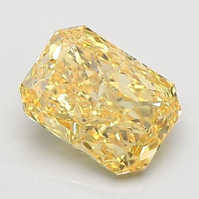 Loose Diamond - RADIANT 1.5ct Fancy Vivid Yellow VS1: Loose Diamond - RADIANT 1.5ct Fancy Vivid Yellow VS1 Source: This is a real non-mined Diamond that has been grown in a lab Shape: RADIANT Carats: 1.5 Color: Fancy Vivid Yellow Certification: IGI