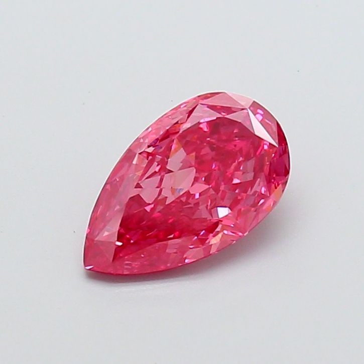 Loose Diamond - PEAR 2.01ct Fancy Vivid Red VS1: Loose Diamond - PEAR 2.01ct Fancy Vivid Red VS1 Source: This is a real non-mined Diamond that has been grown in a lab Shape: PEAR Carats: 2.01 Color: Fancy Vivid Red Certification: NONE Video: