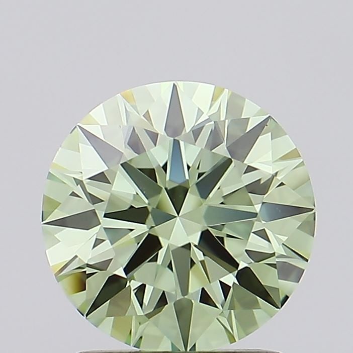 Ideal Loose Diamond - ROUND 1.56ct Fancy Vivid Green VVS2: Ideal Loose Diamond - ROUND 1.56ct Fancy Vivid Green VVS2 Source: This is a real non-mined Diamond that has been grown in a lab Shape: ROUND Carats: 1.56 Color: Fancy Vivid Green Certification: IGI Vi