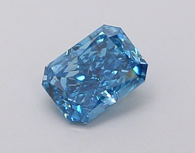 Loose Diamond - RADIANT 0.44ct Fancy Vivid Blue SI1 (1 of 1)