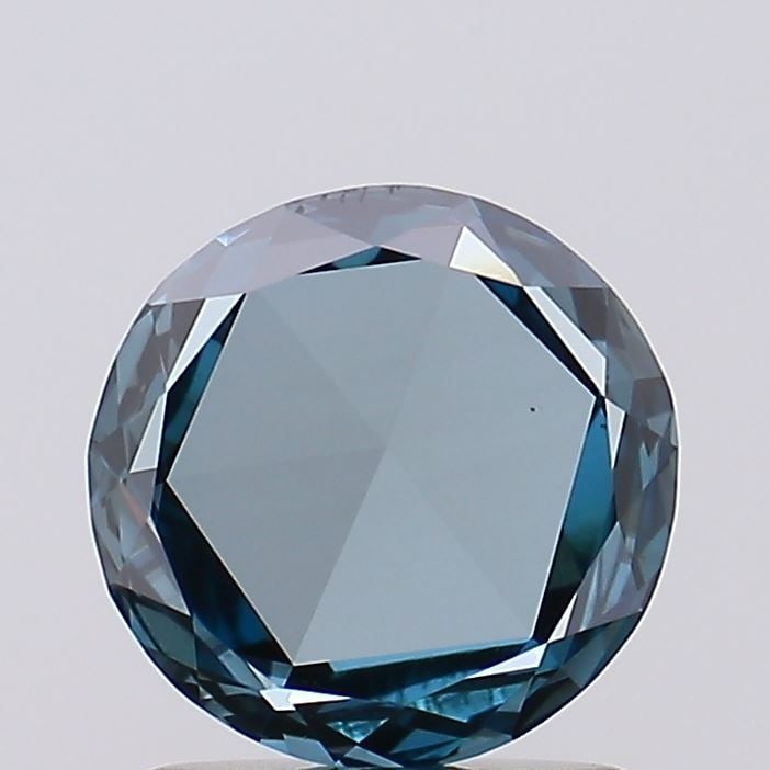 Loose Diamond - ROSE 0.84ct Fancy Vivid Blue VS1: Loose Diamond - ROSE 0.84ct Fancy Vivid Blue VS1 Source: This is a real non-mined Diamond that has been grown in a lab Shape: ROSE Carats: 0.84 Color: Fancy Vivid Blue Certification: NONE Video: