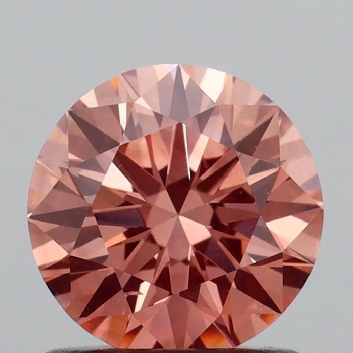 Ideal Loose Diamond - ROUND 1.01ct Fancy Pinkish Brown VS2: Ideal Loose Diamond - ROUND 1.01ct Fancy Pinkish Brown VS2 Source: This is a real non-mined Diamond that has been grown in a lab Shape: ROUND Carats: 1.01 Color: Fancy Pinkish Brown Certification: IGI