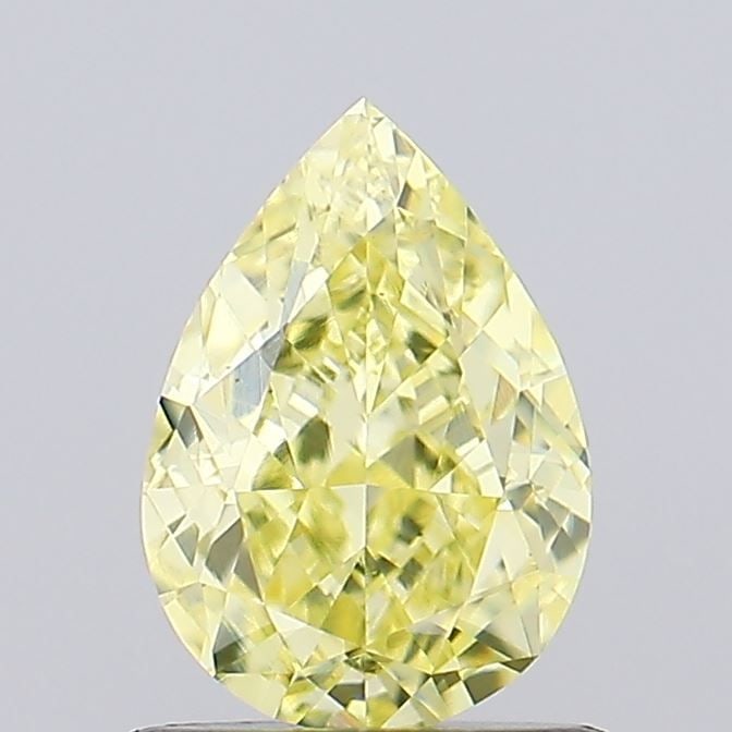 Loose Diamond - PEAR 1.02ct Fancy Yellow VS1: Loose Diamond - PEAR 1.02ct Fancy Yellow VS1 Source: This is a real non-mined Diamond that has been grown in a lab Shape: PEAR Carats: 1.02 Color: Fancy Yellow Certification: IGI Video: