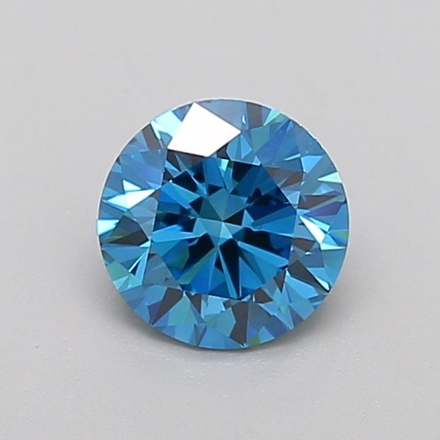 Ideal Loose Diamond - ROUND 1.0ct Fancy Vivid Blue VVS2 (1 of 1)