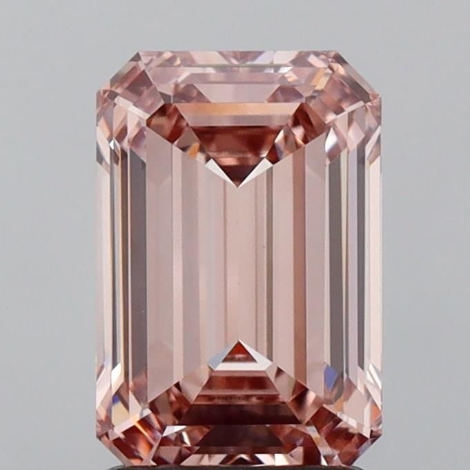 Loose Diamond - EMERALD 2.03ct Fancy Intense Pink VS1: Loose Diamond - EMERALD 2.03ct Fancy Intense Pink VS1 Source: This is a real non-mined Diamond that has been grown in a lab Shape: EMERALD Carats: 2.03 Color: Fancy Intense Pink Certification: IGI Vid