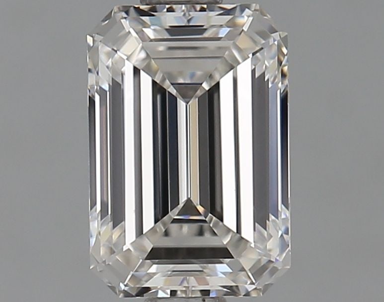 Loose Diamond - EMERALD 1.05ct G VVS2: Loose Diamond - EMERALD 1.05ct G VVS2 Source: This is a real non-mined Diamond that has been grown in a lab Shape: EMERALD Carats: 1.05 Color: G Clarity: VVS2 Certification: IGI Video: