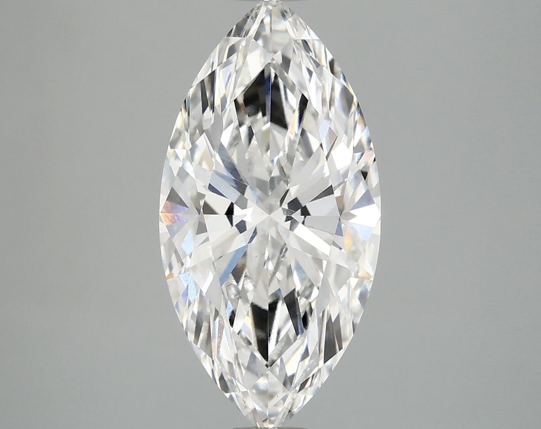 Loose Diamond - MARQUISE 3.08ct E VS1: Loose Diamond - MARQUISE 3.08ct E VS1 Source: This is a real non-mined Diamond that has been grown in a lab Shape: MARQUISE Carats: 3.08 Color: E Clarity: VS1 Certification: IGI Video:
