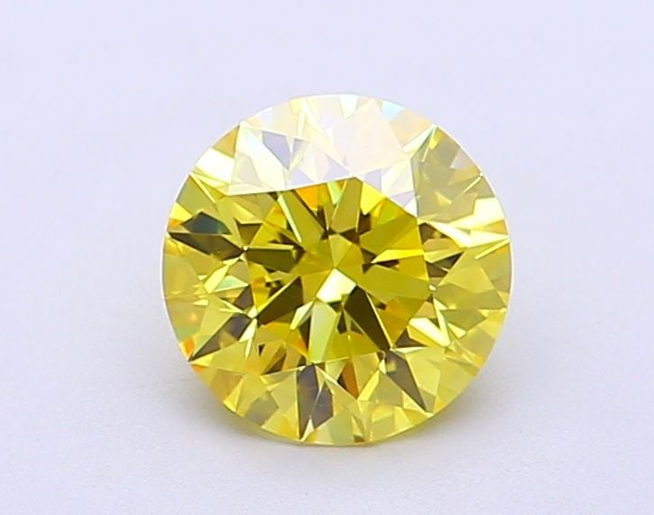 Ideal Loose Diamond - ROUND 1.12ct Fancy Vivid Yellow VVS1: Ideal Loose Diamond - ROUND 1.12ct Fancy Vivid Yellow VVS1 Source: This is a real non-mined Diamond that has been grown in a lab Shape: ROUND Carats: 1.12 Color: Fancy Vivid Yellow Certification: IGI