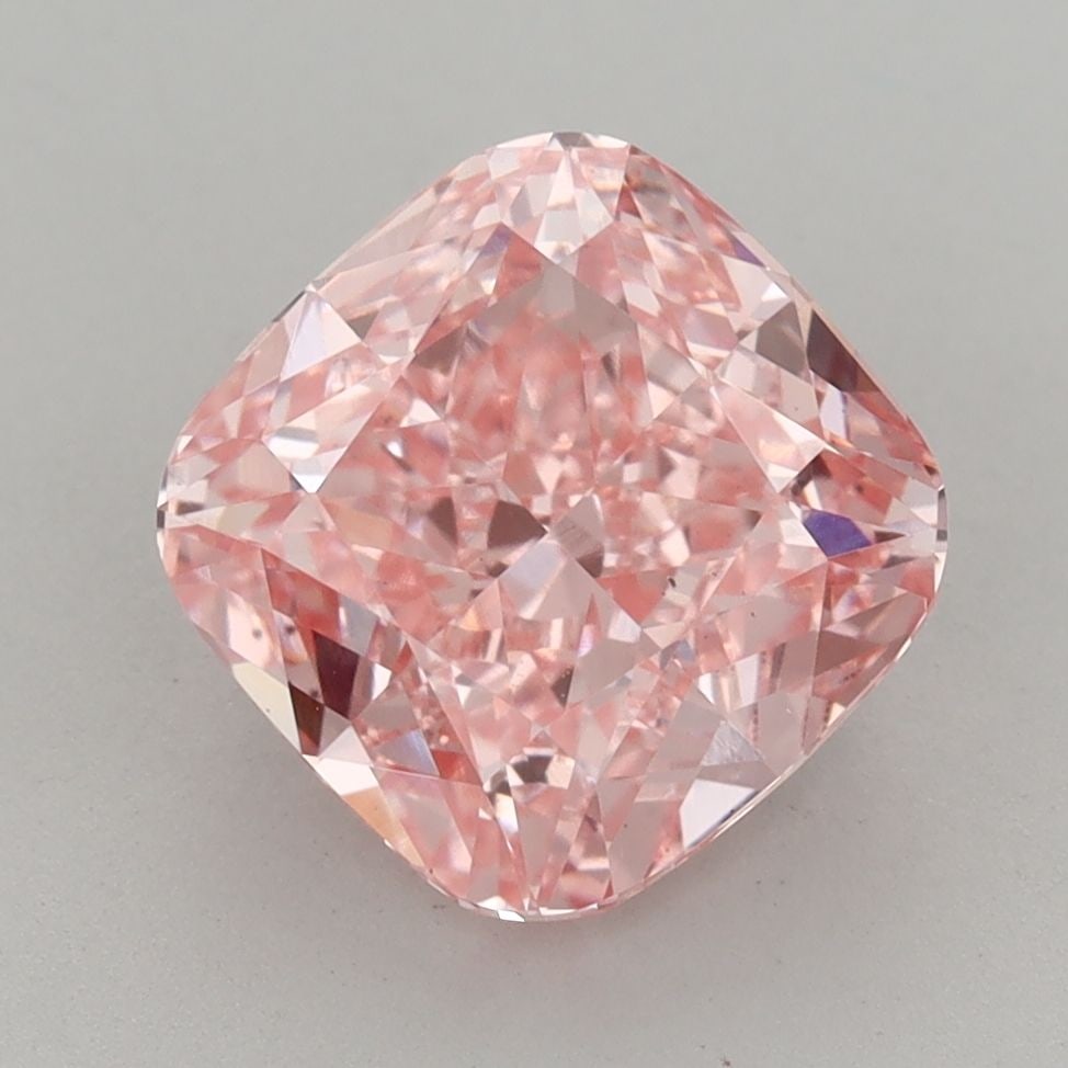 Loose Diamond - CUSHION MODIFIED 3.62ct Fancy Vivid Pink VS2: Loose Diamond - CUSHION MODIFIED 3.62ct Fancy Vivid Pink VS2 Source: This is a real non-mined Diamond that has been grown in a lab Shape: CUSHION MODIFIED Carats: 3.62 Color: Fancy Vivid Pink Certific